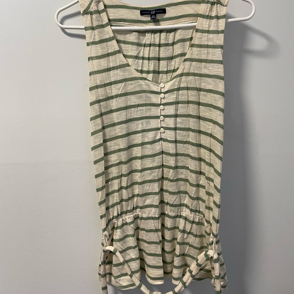 GAP tank with tie waist